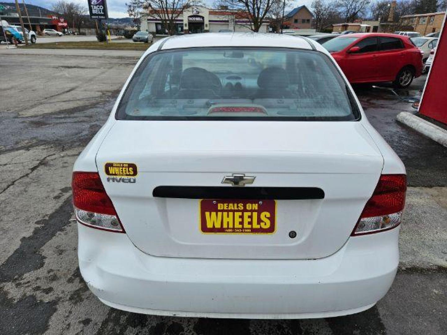 2005 Chevrolet Aveo Special Value Sedan (KL1TD52655B) with an 2.2L L4 DOHC 16V engine, 5-Speed Manual transmission, located at 601 E. Idaho St., Kalispell, MT, 59901, 0.000000, 0.000000 - Photo#3