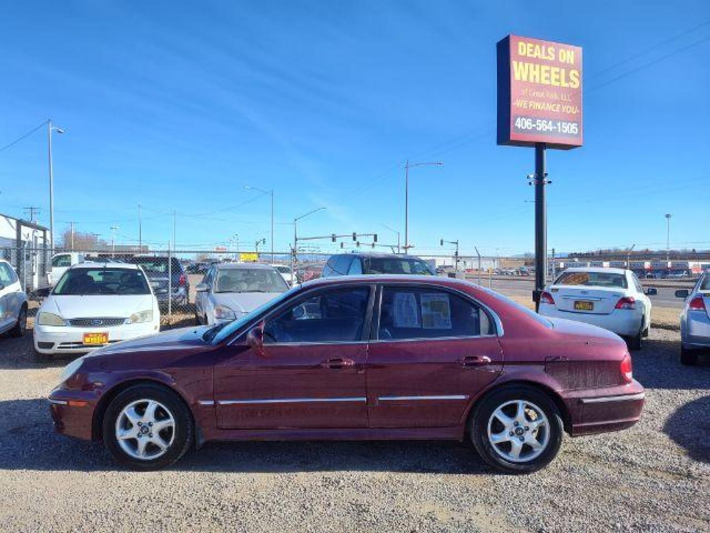 2005 Hyundai Sonata GLS (KMHWF35H45A) with an 2.7L V6 DOHC 24V engine, 4-Speed Automatic transmission, located at 4801 10th Ave S,, Great Falls, MT, 59405, 0.000000, 0.000000 - Photo#1