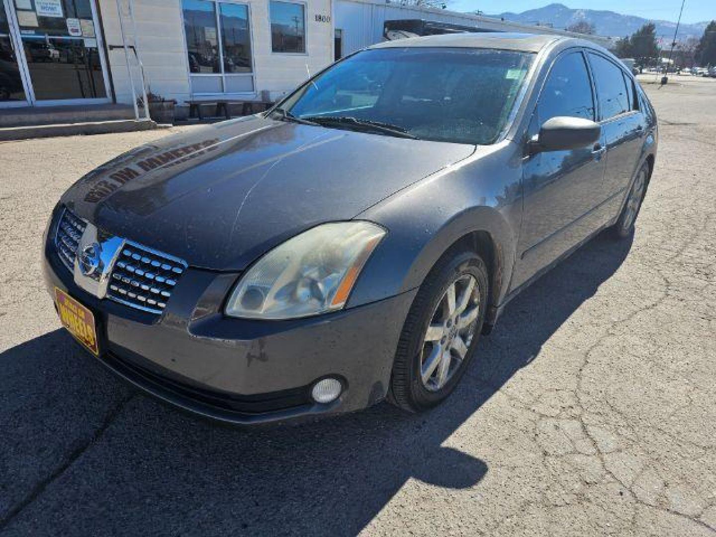 2005 Nissan Maxima SL (1N4BA41E25C) with an 3.5L V6 DOHC 24V engine, 5-Speed Automatic transmission, located at 1800 West Broadway, Missoula, 59808, (406) 543-1986, 46.881348, -114.023628 - Photo#0