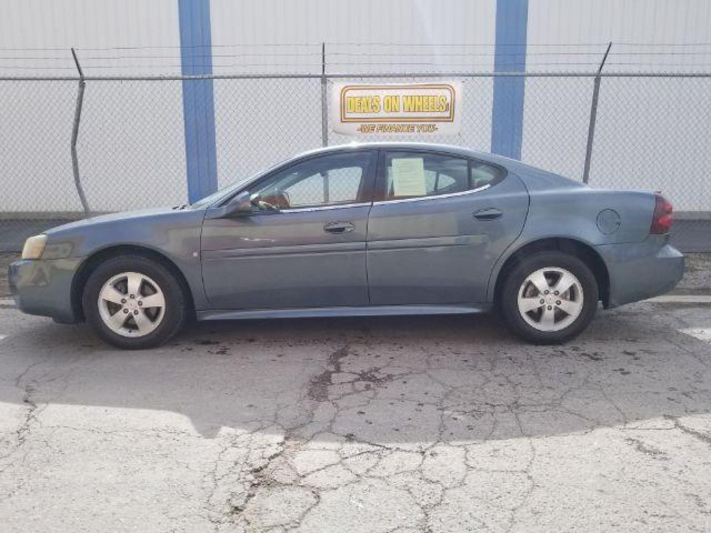 2006 Blue-Green Crystal Pontiac Grand Prix Base (2G2WP552961) with an 3.8L V6 OHV 12V engine, 4-Speed Automatic transmission, located at 1800 West Broadway, Missoula, 59808, (406) 543-1986, 46.881348, -114.023628 - Photo#2