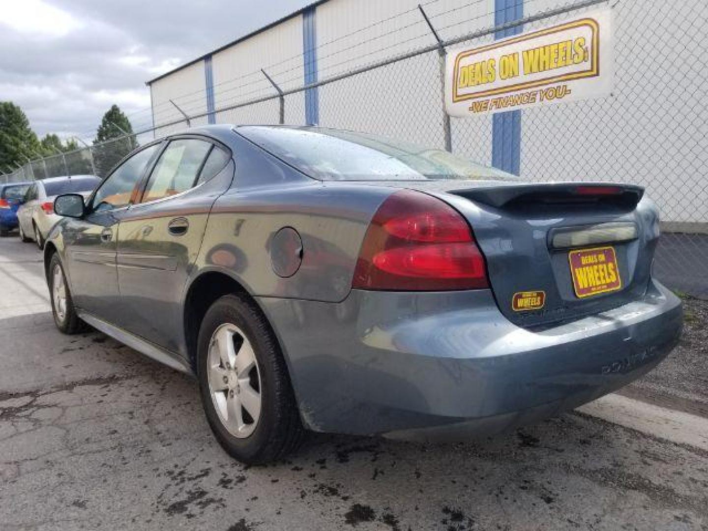 2006 Blue-Green Crystal Pontiac Grand Prix Base (2G2WP552961) with an 3.8L V6 OHV 12V engine, 4-Speed Automatic transmission, located at 1800 West Broadway, Missoula, 59808, (406) 543-1986, 46.881348, -114.023628 - Photo#3