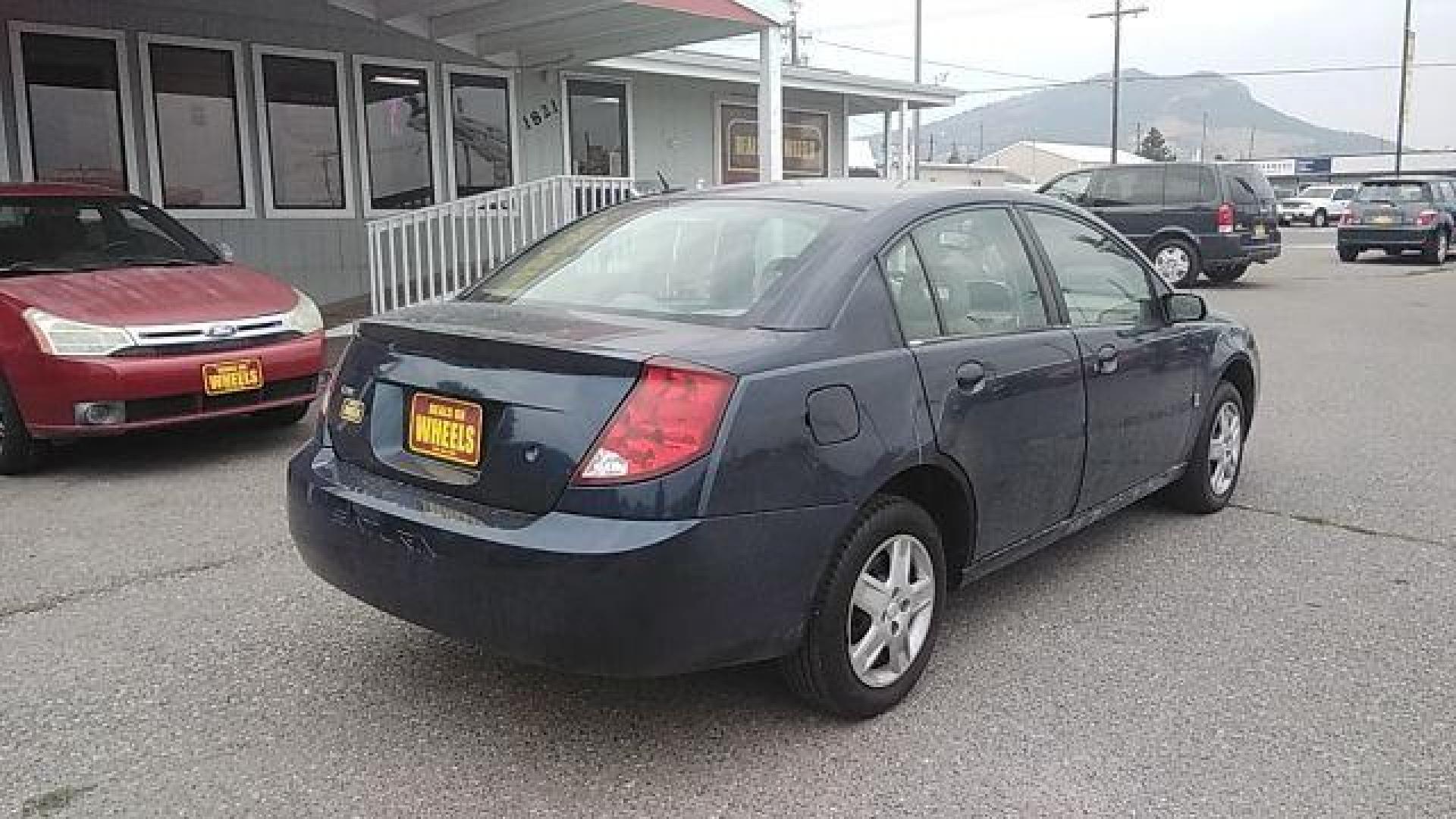 2007 Saturn ION 2 Sedan Automatic (1G8AJ55F77Z) with an 2.2L L4 DOHC 16V engine, 4-Speed Automatic transmission, located at 1821 N Montana Ave., Helena, MT, 59601, 0.000000, 0.000000 - Photo#4