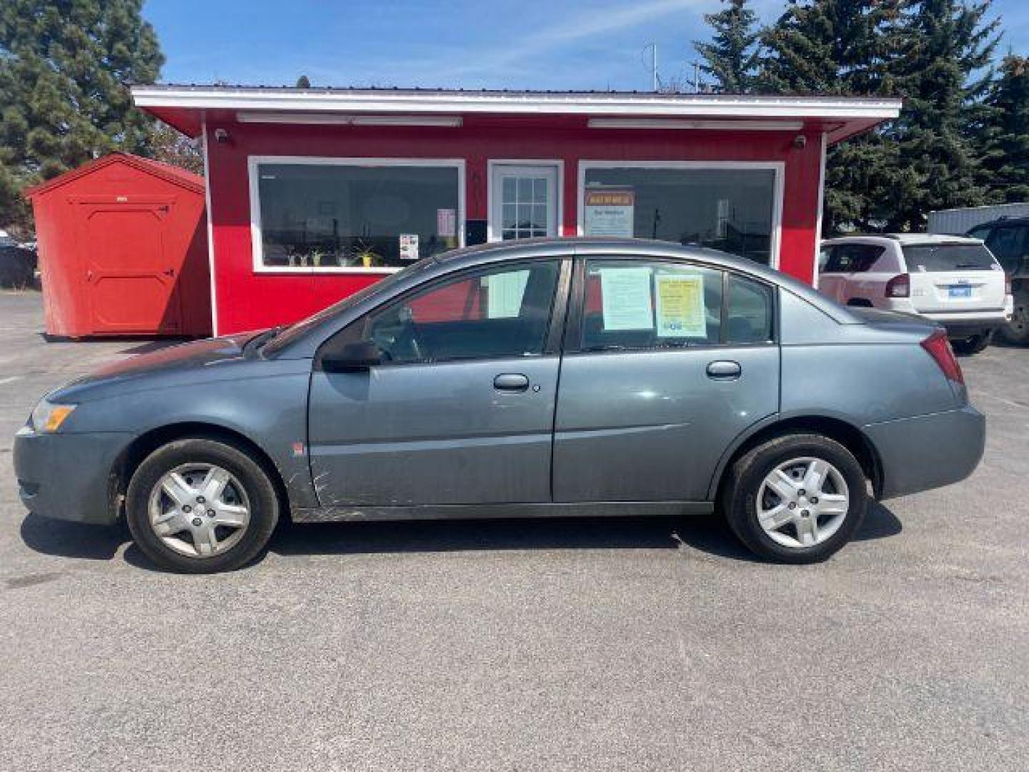 2007 Silver Nickel Saturn ION 2 Sedan Automatic (1G8AJ55F17Z) with an 2.2L L4 DOHC 16V engine, 4-Speed Automatic transmission, located at 4047 Montana Ave., Billings, MT, 59101, 45.770847, -108.529800 - Photo#1