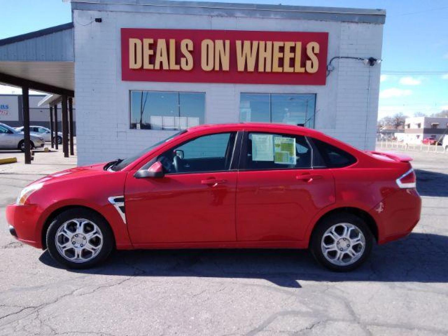 2008 Ford Focus SES Sedan (1FAHP35N98W) with an 2.0L L4 DOHC 16V engine, located at 4047 Montana Ave., Billings, MT, 59101, 45.770847, -108.529800 - Photo#0