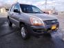 2008 SILVER KIA SPORTAGE EX V6 4WD (KNDJE723X87) with an 2.7L V6 DOHC 24V engine, 4-Speed Automatic transmission, located at 4047 Montana Ave., Billings, MT, 59101, 45.770847, -108.529800 - Photo#2