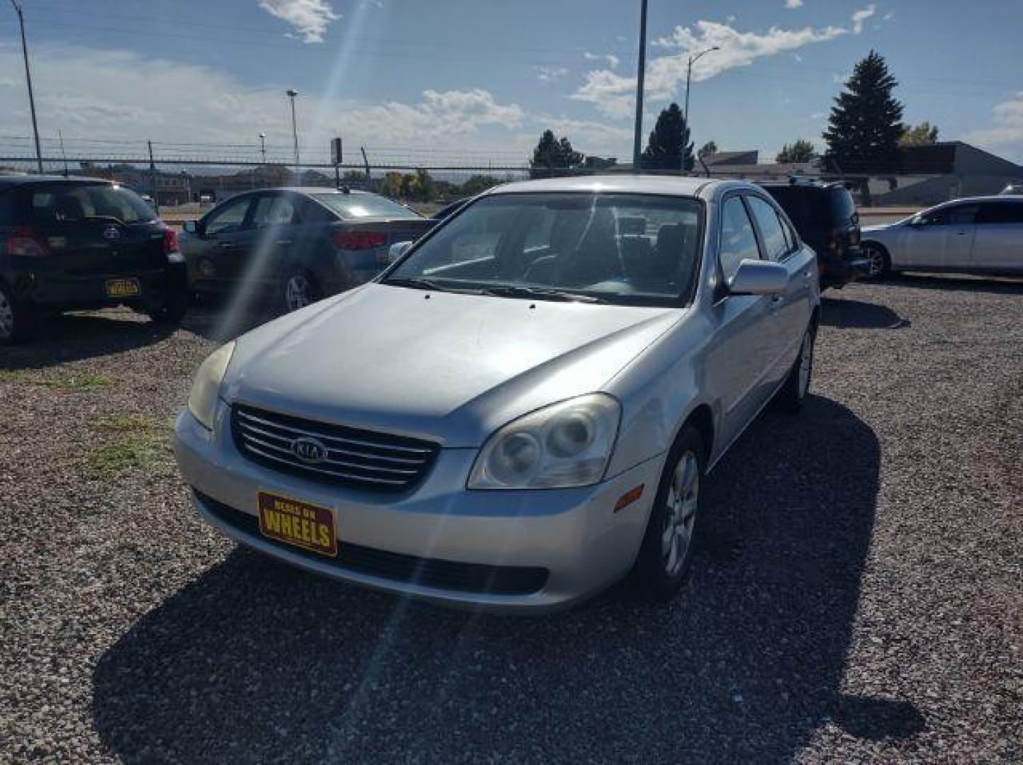 2008 Kia Optima LX V6 (KNAGE124485) with an 2.7L V6 DOHC 24V engine, 4-Speed Automatic transmission, located at 4801 10th Ave S,, Great Falls, MT, 59405, 0.000000, 0.000000 - Photo#0