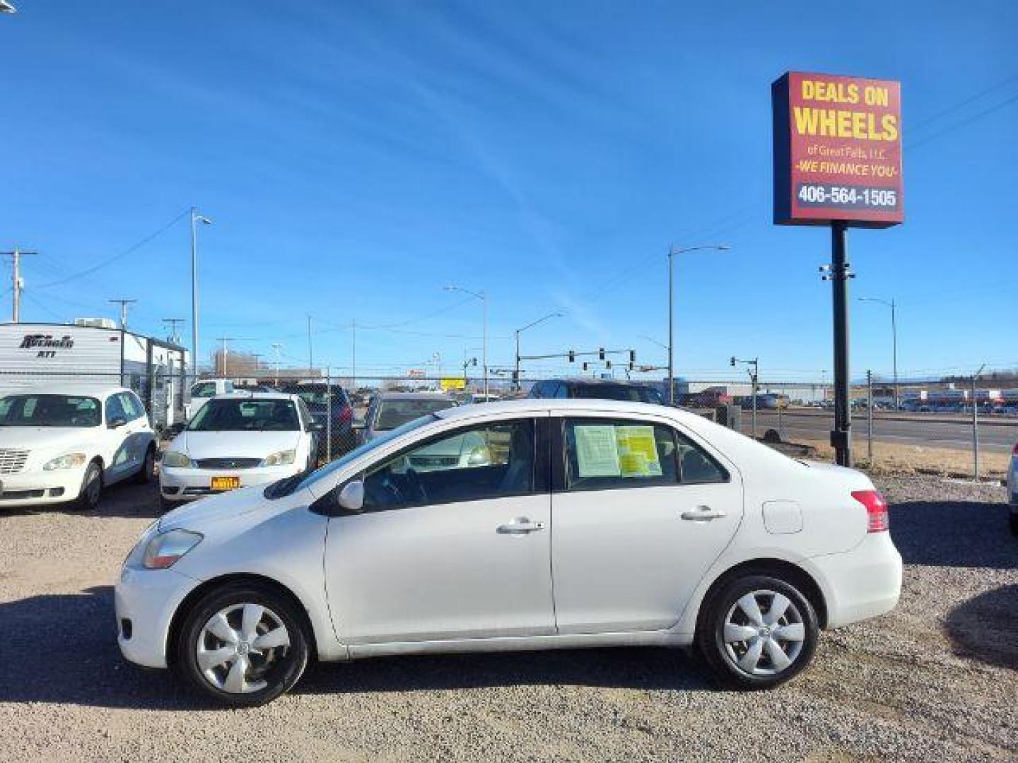 2008 Toyota Yaris Sedan S (JTDBT903X81) with an 1.5L L4 DOHC 16V engine, located at 4801 10th Ave S,, Great Falls, MT, 59405, 0.000000, 0.000000 - Photo#1