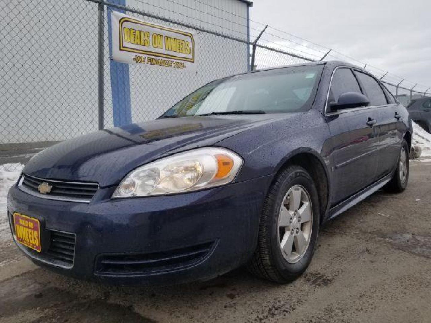 2009 Imperial Blue Metall Chevrolet Impala LT (2G1WT57KX91) with an 3.5L V6 OHV 12V FFV engine, 4-Speed Automatic transmission, located at 1800 West Broadway, Missoula, 59808, (406) 543-1986, 46.881348, -114.023628 - Photo#0