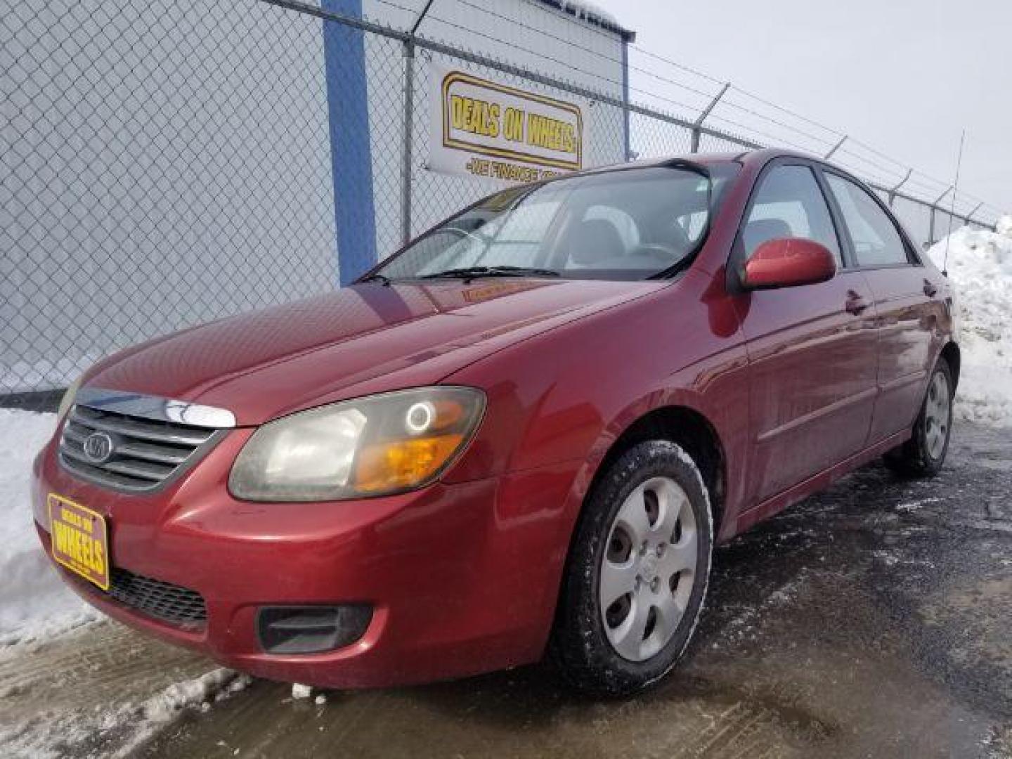 2009 Kia Spectra EX (KNAFE221295) with an 2.0L L4 DOHC 16V engine, located at 1800 West Broadway, Missoula, 59808, (406) 543-1986, 46.881348, -114.023628 - Photo#0