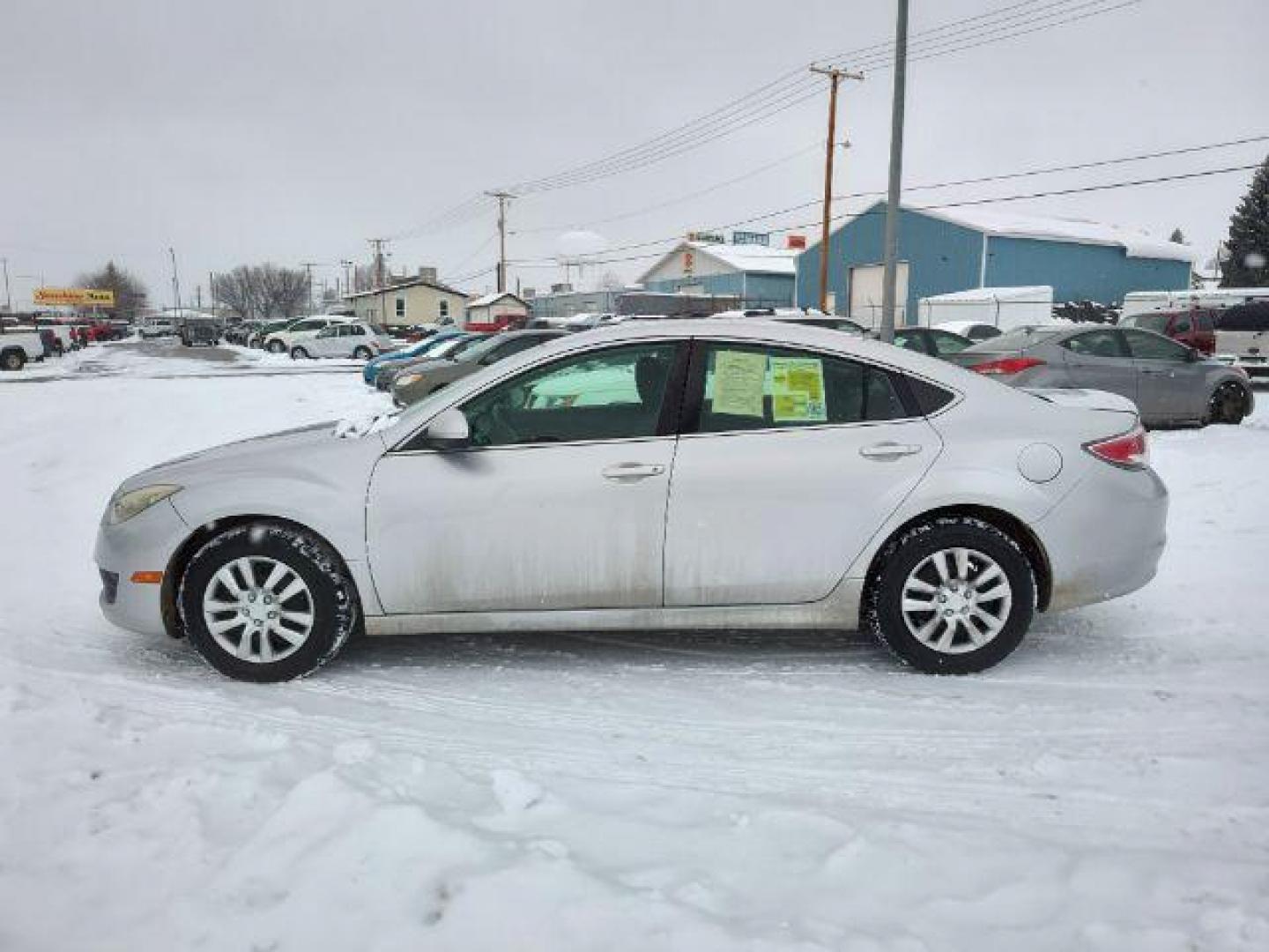 2009 Brilliant Silver Metallic Mazda Mazda6 i SV (1YVHP80A395) with an 2.5L L4 DOHC 16V engine, located at 4801 10th Ave S,, Great Falls, MT, 59405, 0.000000, 0.000000 - Photo#1