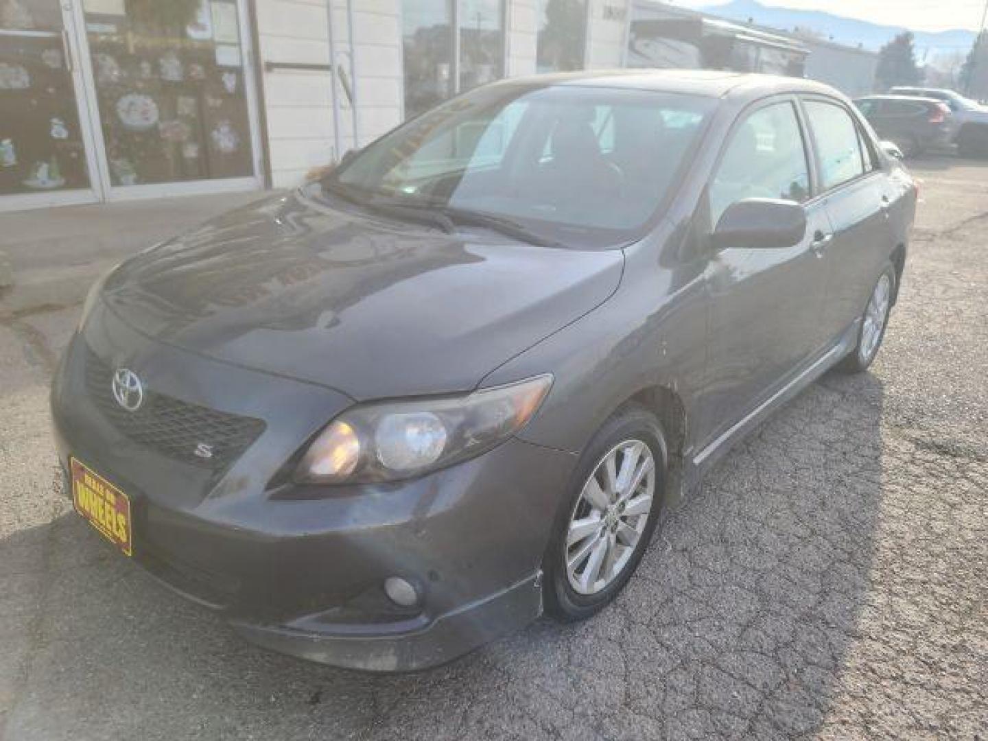 2009 Toyota Corolla S 4-Speed AT (1NXBU40E69Z) with an 1.8L L4 DOHC 16V engine, 4-Speed Automatic transmission, located at 1800 West Broadway, Missoula, 59808, (406) 543-1986, 46.881348, -114.023628 - Photo#0