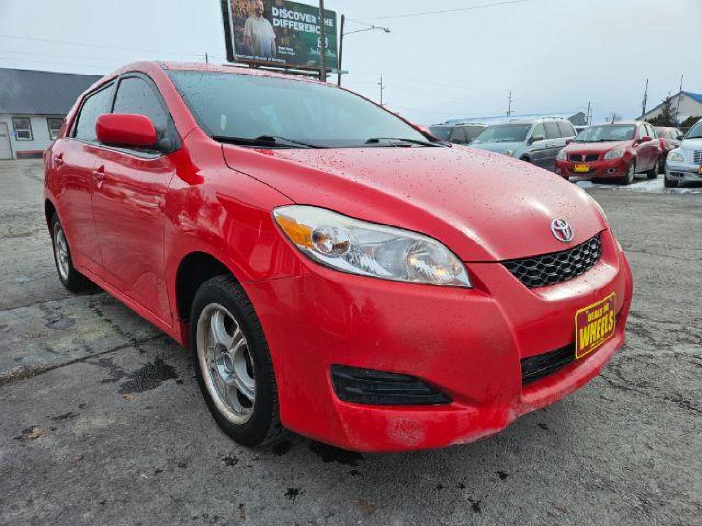 2009 Radiant Red Toyota Matrix Base 5-Speed MT (2T1KU40E09C) with an 1.8L L4 DOHC 16V engine, 5-Speed Manual transmission, located at 601 E. Idaho St., Kalispell, MT, 59901, 0.000000, 0.000000 - Photo#6