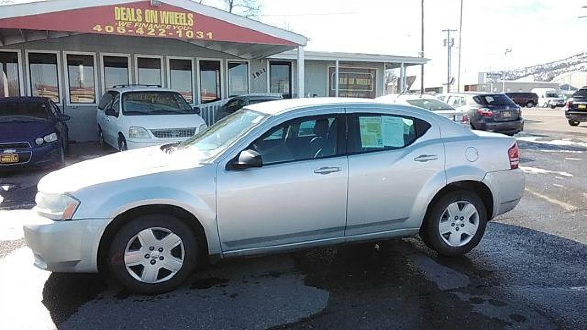 2010 Dodge Avenger SXT (1B3CC4FB7AN) with an 2.4L L4 DOHC 16V engine, 4-Speed Automatic transmission, located at 1821 N Montana Ave., Helena, MT, 59601, 0.000000, 0.000000 - Photo#0