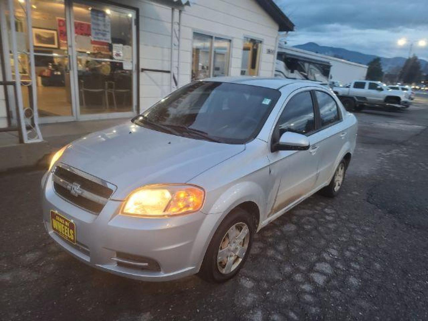 2011 Chevrolet Aveo LT 4-Door (KL1TD5DE9BB) with an 1.6L L4 DOHC 16V engine, located at 1800 West Broadway, Missoula, 59808, (406) 543-1986, 46.881348, -114.023628 - Photo#0