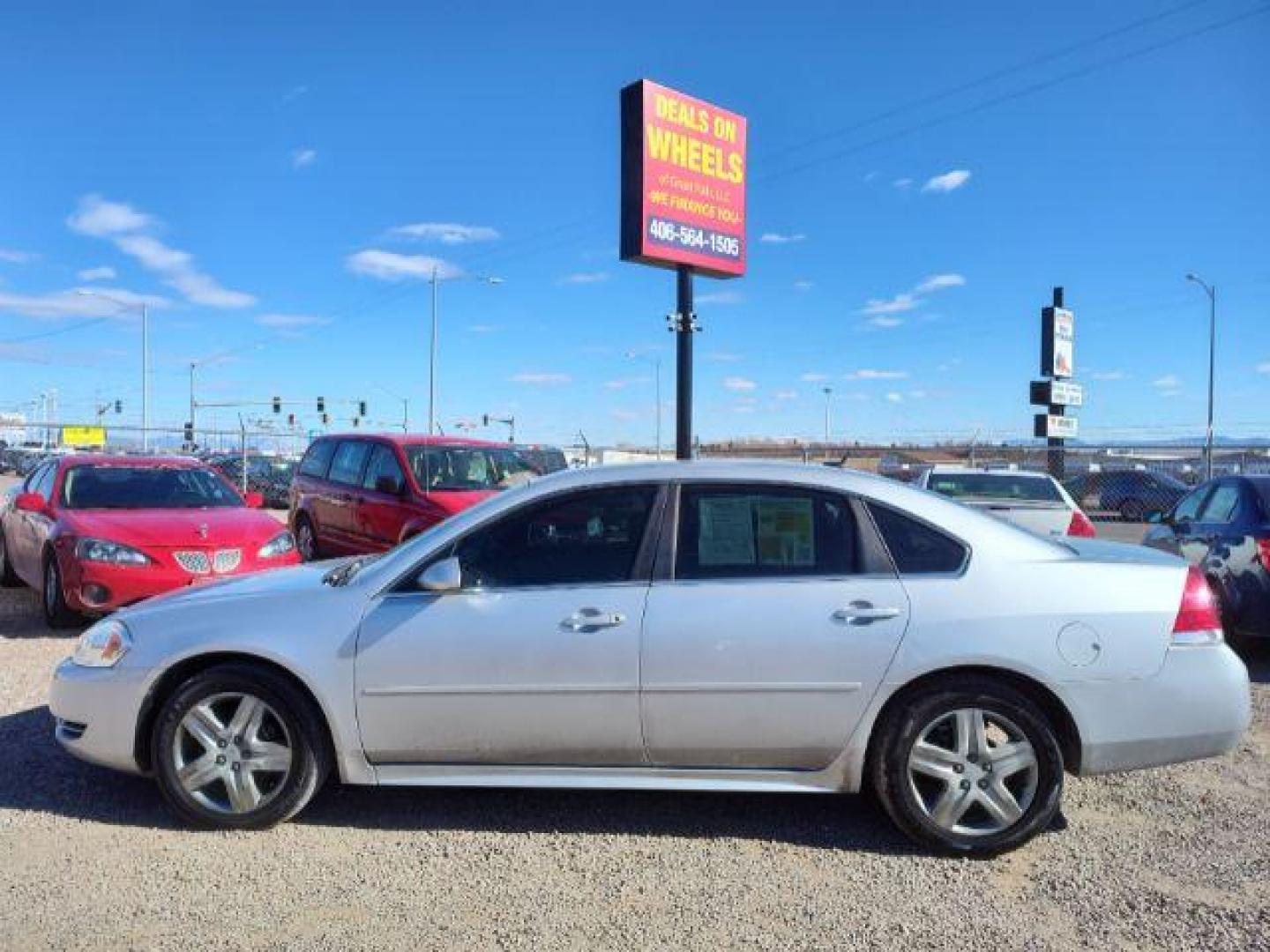 2011 Chevrolet Impala LS (2G1WA5EK3B1) with an 3.5L V6 OHV 16V FFV engine, 4-Speed Automatic transmission, located at 4801 10th Ave S,, Great Falls, MT, 59405, 0.000000, 0.000000 - Photo#1