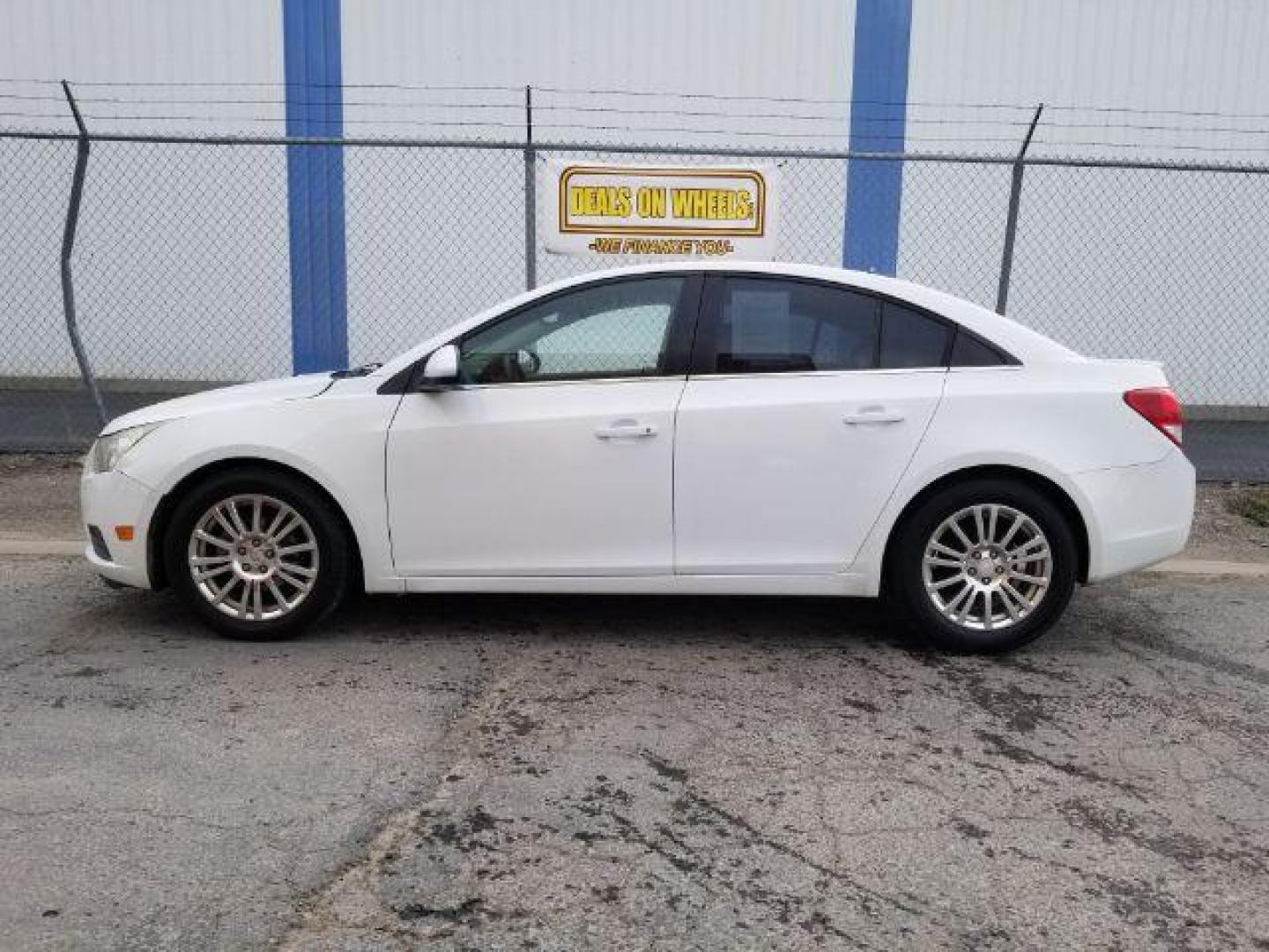 2012 Summit White Chevrolet Cruze Eco (1G1PJ5SC7C7) with an 1.4L L4 DOHC 16V TURBO engine, 6-Speed Automatic transmission, located at 1800 West Broadway, Missoula, 59808, (406) 543-1986, 46.881348, -114.023628 - Photo#2