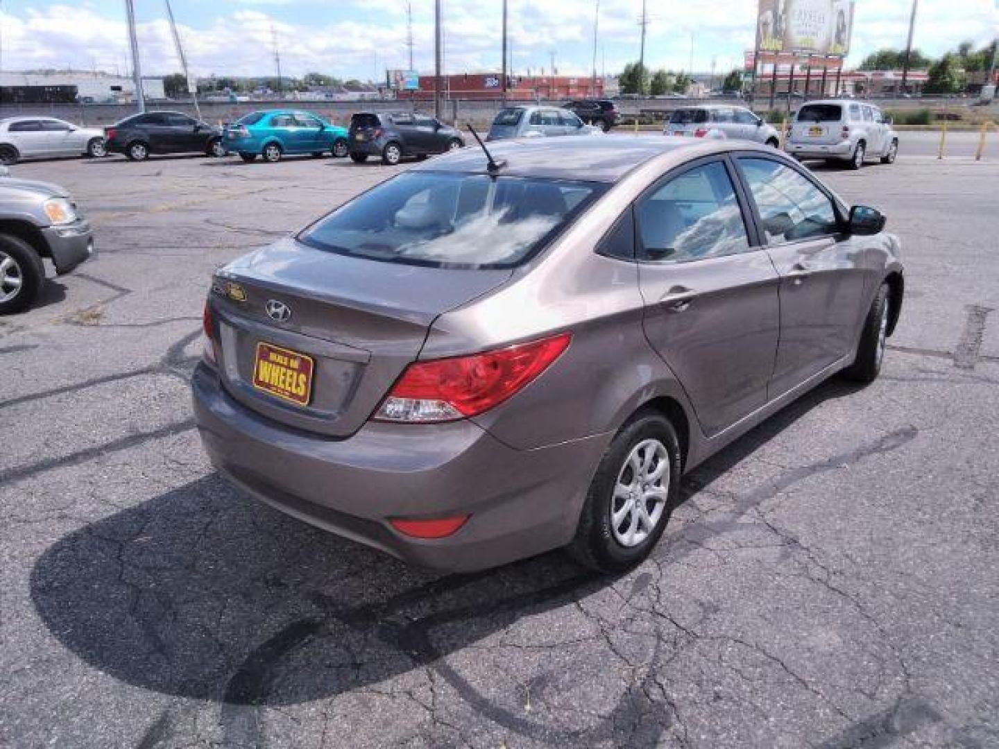 2012 Hyundai Accent GLS 4-Door (KMHCT4AE1CU) with an 1.6L L4 DOHC 16V engine, located at 4047 Montana Ave., Billings, MT, 59101, 45.770847, -108.529800 - Photo#5