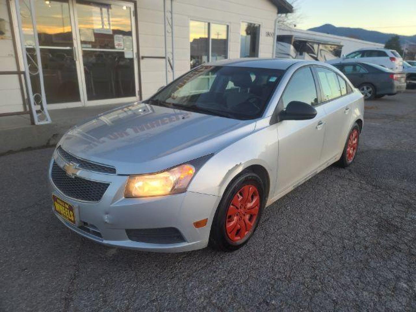 2013 Chevrolet Cruze LS Auto (1G1PA5SH3D7) with an 1.8L L4 DOHC 16V FFV engine, 6-Speed Automatic transmission, located at 1800 West Broadway, Missoula, 59808, (406) 543-1986, 46.881348, -114.023628 - Photo#0