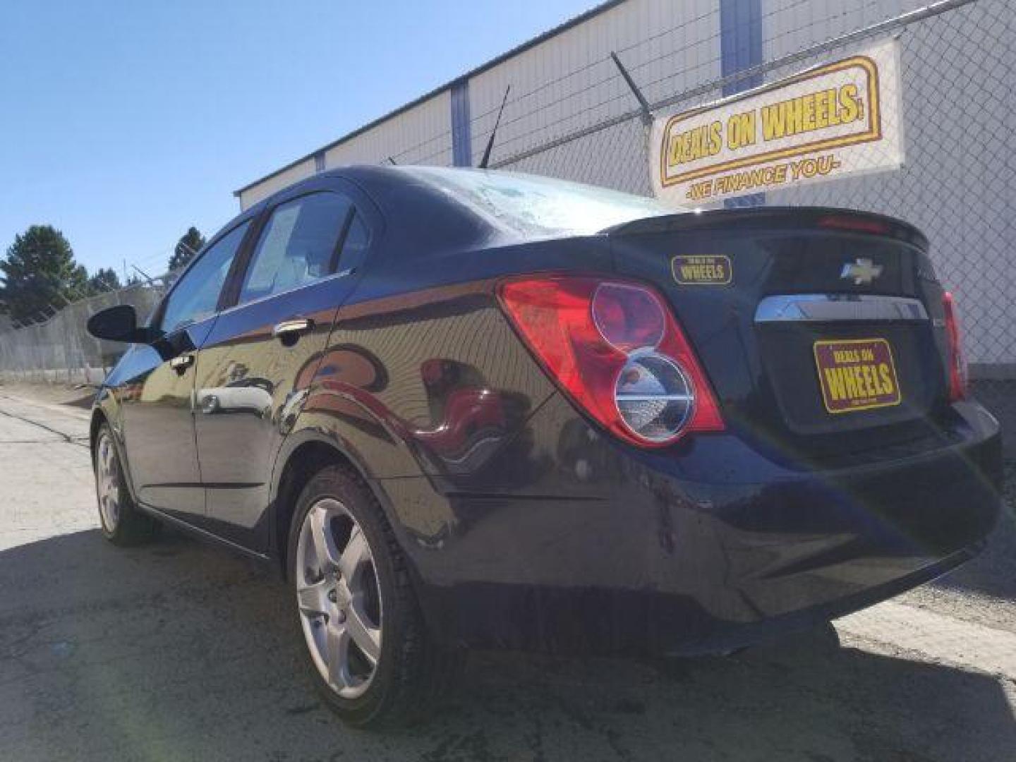 2013 Chevrolet Sonic LTZ Auto Sedan (1G1JE5SB4D4) with an 1.4L L4 DOHC 24V TUR engine, 6-Speed Automatic transmission, located at 601 E. Idaho St., Kalispell, MT, 59901, 0.000000, 0.000000 - Photo#3