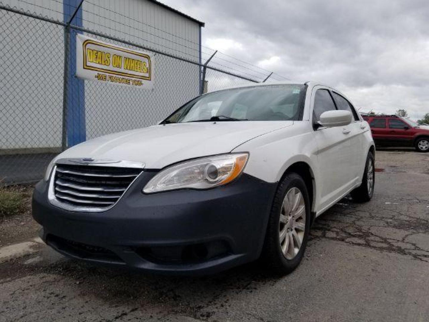 2013 Bright White Chrysler 200 Touring (1C3CCBBB4DN) with an 2.4L L4 DOHC 16V engine, 6-Speed Automatic transmission, located at 4801 10th Ave S,, Great Falls, MT, 59405, 0.000000, 0.000000 - Photo#0