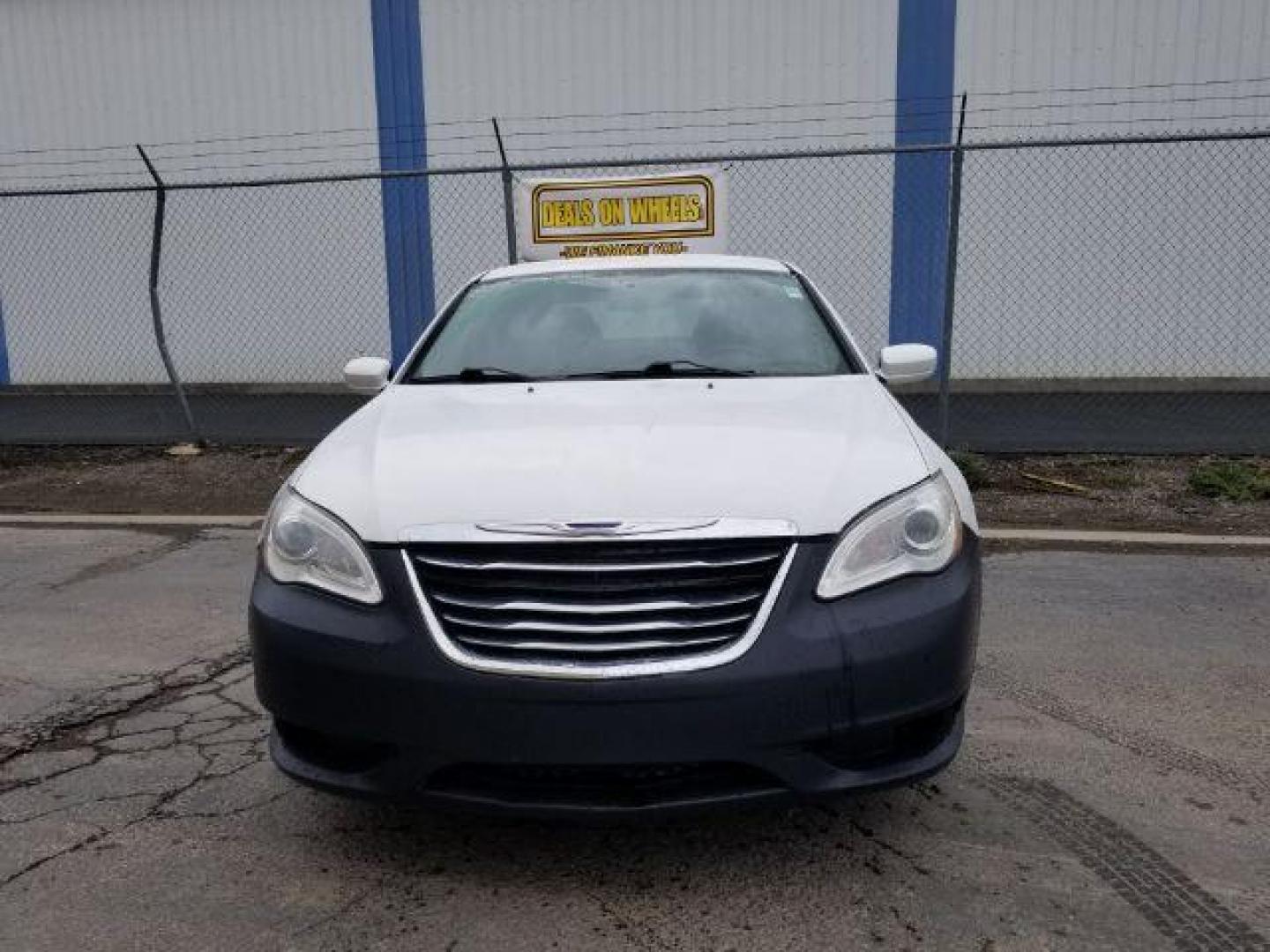 2013 Bright White Chrysler 200 Touring (1C3CCBBB4DN) with an 2.4L L4 DOHC 16V engine, 6-Speed Automatic transmission, located at 4801 10th Ave S,, Great Falls, MT, 59405, 0.000000, 0.000000 - Photo#1