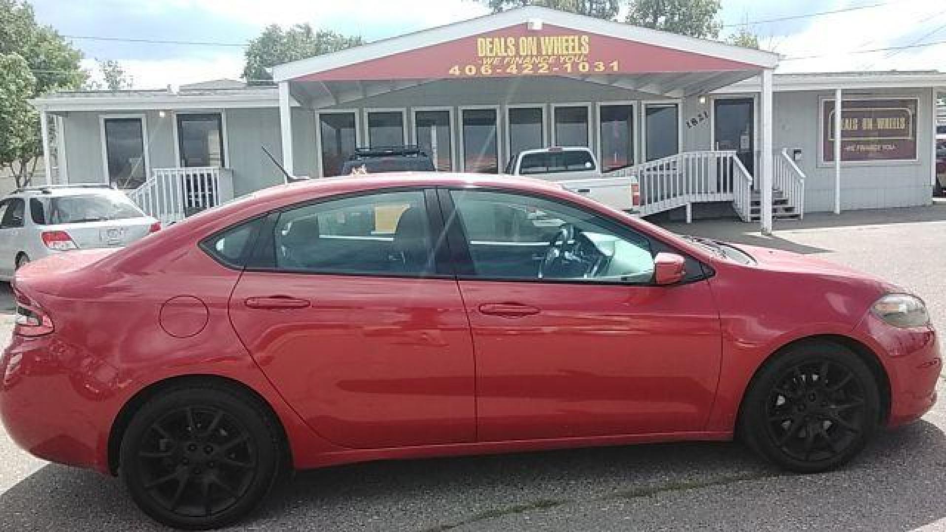 2013 Dodge Dart SXT (1C3CDFBHXDD) with an 1.4L L4 DOHC 16V TURBO engine, located at 1800 West Broadway, Missoula, 59808, (406) 543-1986, 46.881348, -114.023628 - Photo#3