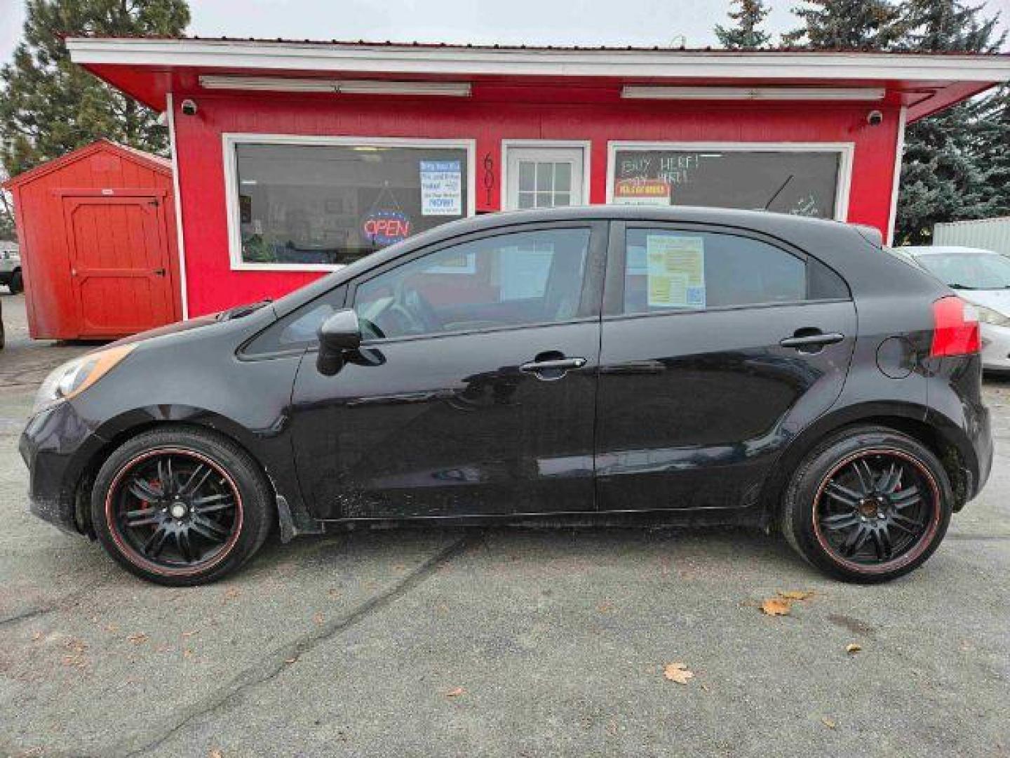 2013 Kia Rio5 LX (KNADM5A38D6) with an 1.6L L4 DOHC 16V engine, located at 601 E. Idaho St., Kalispell, MT, 59901, 0.000000, 0.000000 - Photo#1