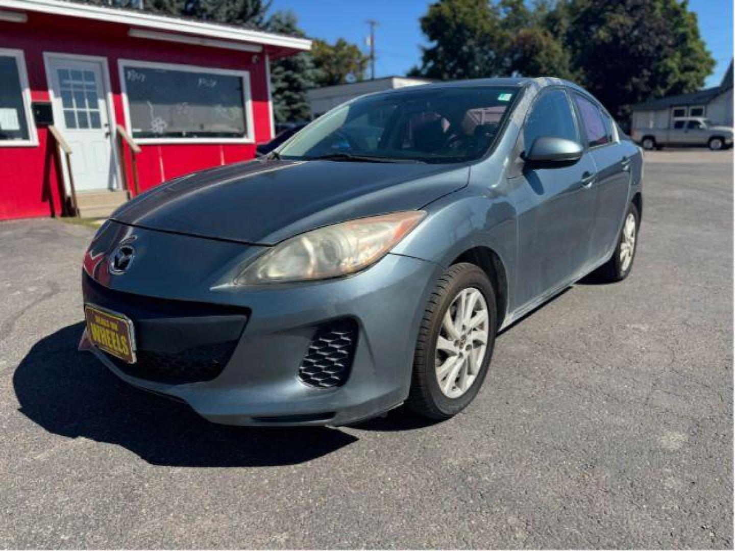 2013 Mazda MAZDA3 i SV MT 4-Door (JM1BL1TGXD1) with an 2.0L L4 DOHC 16V engine, 5-Speed Manual transmission, located at 601 E. Idaho St., Kalispell, MT, 59901, 0.000000, 0.000000 - Photo#0