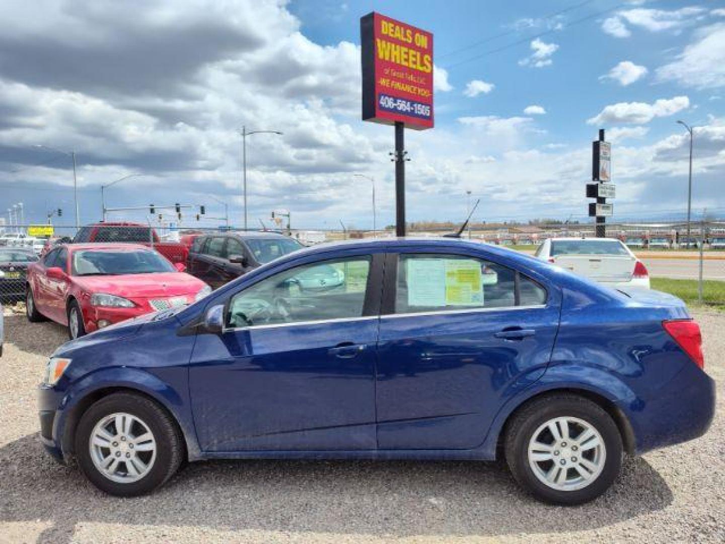 2014 Chevrolet Sonic LT Auto Sedan (1G1JC5SH6E4) with an 1.8L L4 DOHC 24V engine, 6-Speed Automatic transmission, located at 4801 10th Ave S,, Great Falls, MT, 59405, 0.000000, 0.000000 - Photo#1