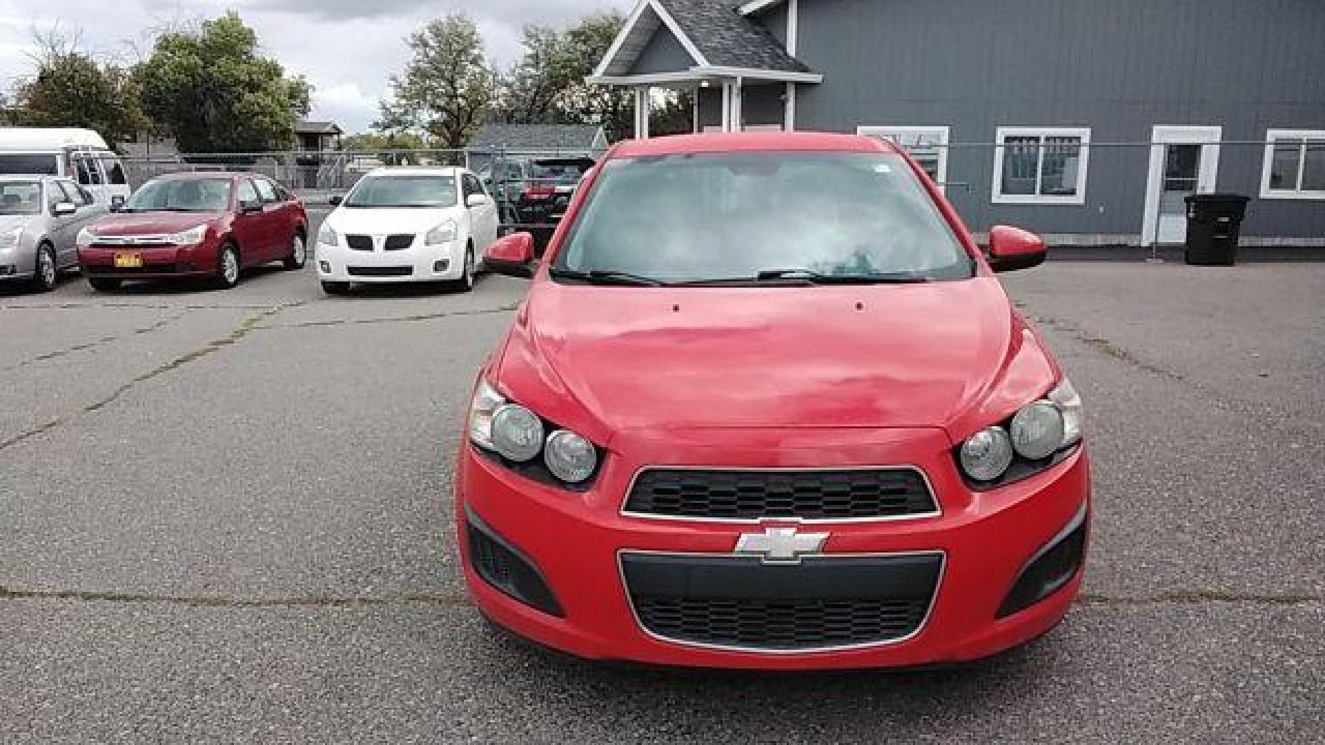 2014 Chevrolet Sonic LT Auto 5-Door (1G1JC6SH6E4) with an 1.8L L4 DOHC 24V engine, 6-Speed Automatic transmission, located at 1821 N Montana Ave., Helena, MT, 59601, 0.000000, 0.000000 - Photo#1