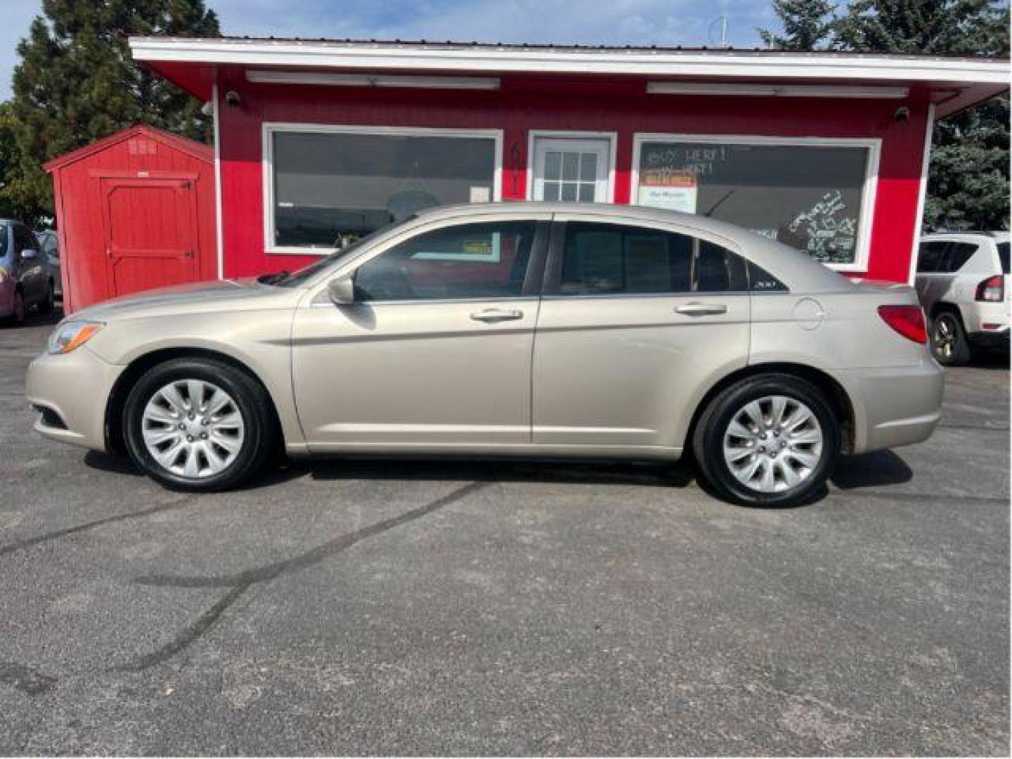 2014 Chrysler 200 LX (1C3CCBAB4EN) with an 2.4L L4 DOHC 16V engine, 6-Speed Automatic transmission, located at 601 E. Idaho St., Kalispell, MT, 59901, 0.000000, 0.000000 - Photo#1