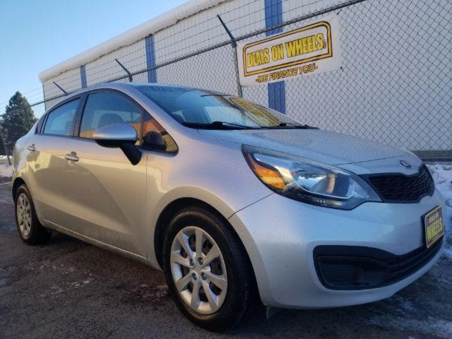 2014 Kia Rio LX (KNADM4A33E6) with an 1.6L L4 DOHC 16V engine, located at 1821 N Montana Ave., Helena, MT, 59601, 0.000000, 0.000000 - Photo#2