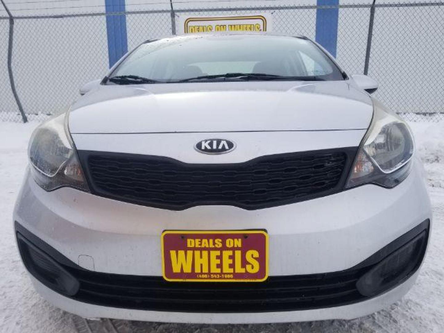 2014 Kia Rio LX (KNADM4A34E6) with an 1.6L L4 DOHC 16V engine, located at 1800 West Broadway, Missoula, 59808, (406) 543-1986, 46.881348, -114.023628 - Photo#1