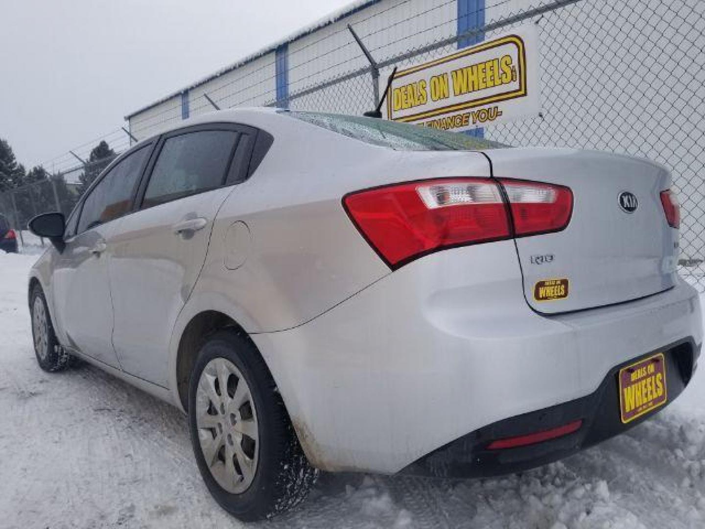 2014 Kia Rio LX (KNADM4A34E6) with an 1.6L L4 DOHC 16V engine, located at 1800 West Broadway, Missoula, 59808, (406) 543-1986, 46.881348, -114.023628 - Photo#5