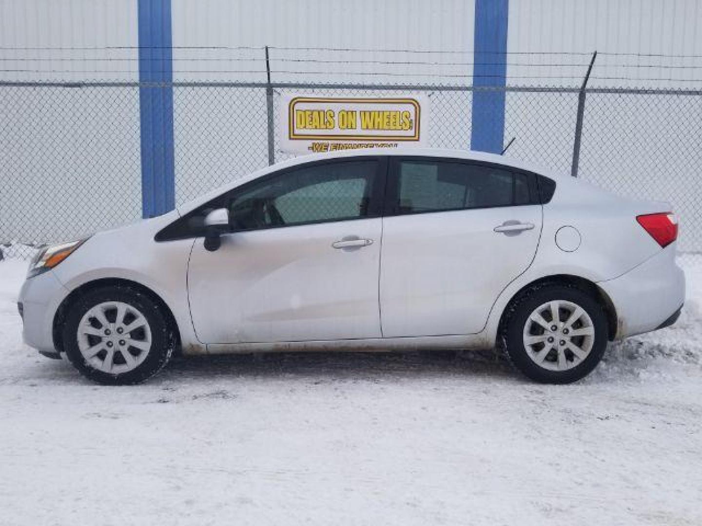 2014 Kia Rio LX (KNADM4A34E6) with an 1.6L L4 DOHC 16V engine, located at 1800 West Broadway, Missoula, 59808, (406) 543-1986, 46.881348, -114.023628 - Photo#6