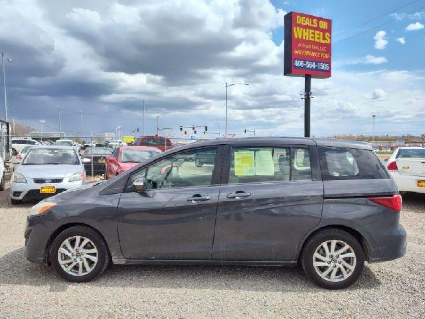 2014 Mazda MAZDA5 Sport AT (JM1CW2BL5E0) with an 2.5L L4 DOHC 16V engine, 5-Speed Automatic transmission, located at 4801 10th Ave S,, Great Falls, MT, 59405, 0.000000, 0.000000 - Photo#1