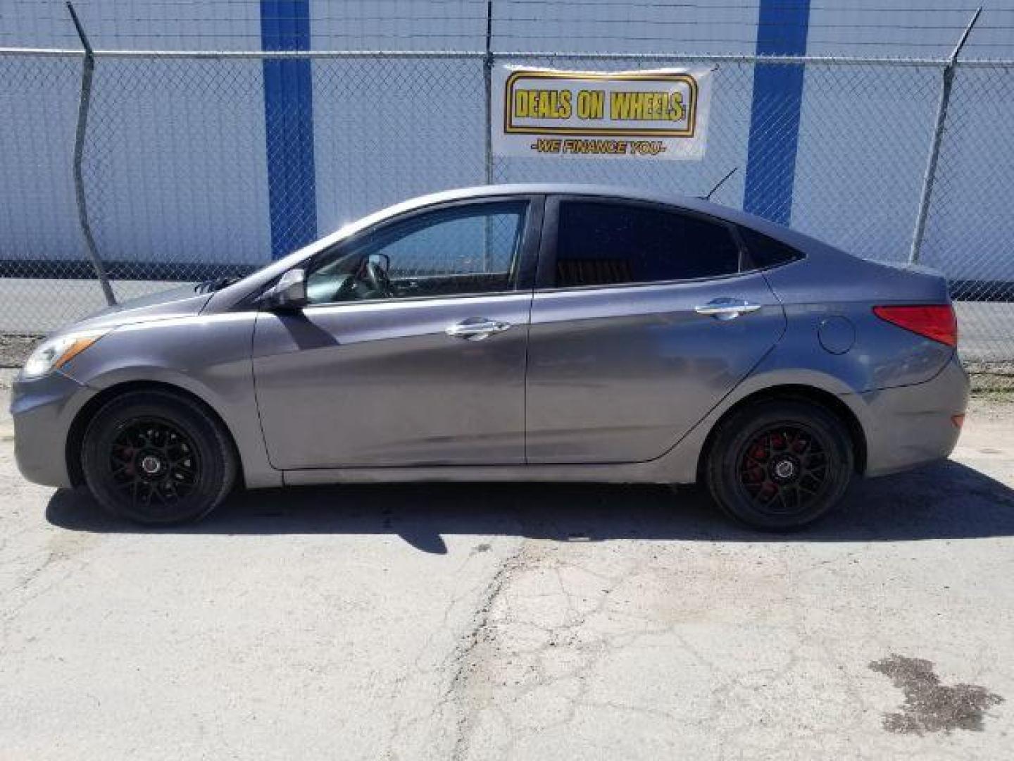 2015 Hyundai Accent GLS 4-Door 6A (KMHCT4AE3FU) with an 1.6L L4 DOHC 16V engine, 6-Speed Automatic transmission, located at 1821 N Montana Ave., Helena, MT, 59601, 0.000000, 0.000000 - Photo#2