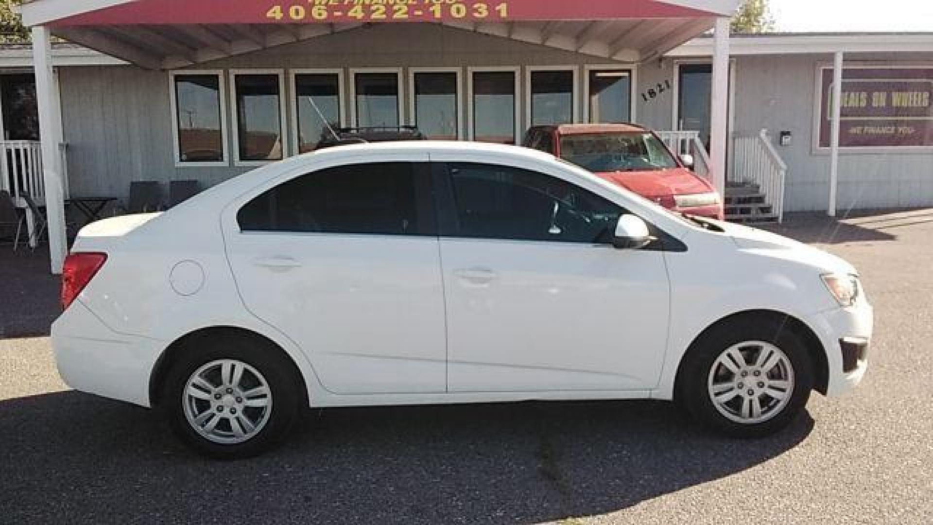 2016 Chevrolet Sonic LT Auto Sedan (1G1JC5SG6G4) with an 1.8L L4 DOHC 24V engine, 6-Speed Automatic transmission, located at 1821 N Montana Ave., Helena, MT, 59601, 0.000000, 0.000000 - Photo#13