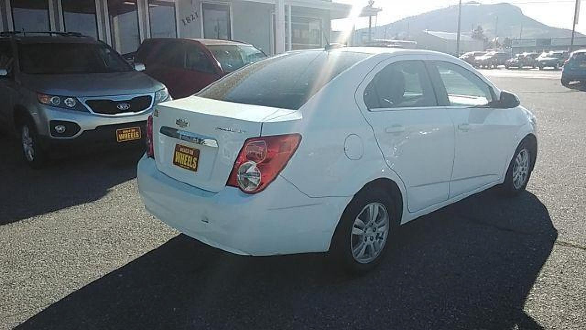 2016 Chevrolet Sonic LT Auto Sedan (1G1JC5SG6G4) with an 1.8L L4 DOHC 24V engine, 6-Speed Automatic transmission, located at 1821 N Montana Ave., Helena, MT, 59601, 0.000000, 0.000000 - Photo#14