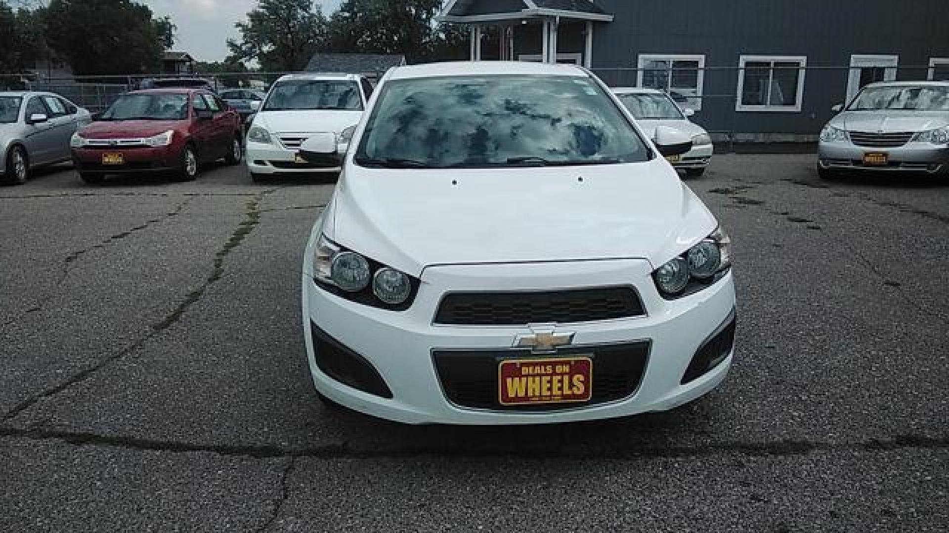 2016 Chevrolet Sonic LT Auto Sedan (1G1JC5SG6G4) with an 1.8L L4 DOHC 24V engine, 6-Speed Automatic transmission, located at 1821 N Montana Ave., Helena, MT, 59601, 0.000000, 0.000000 - Photo#1